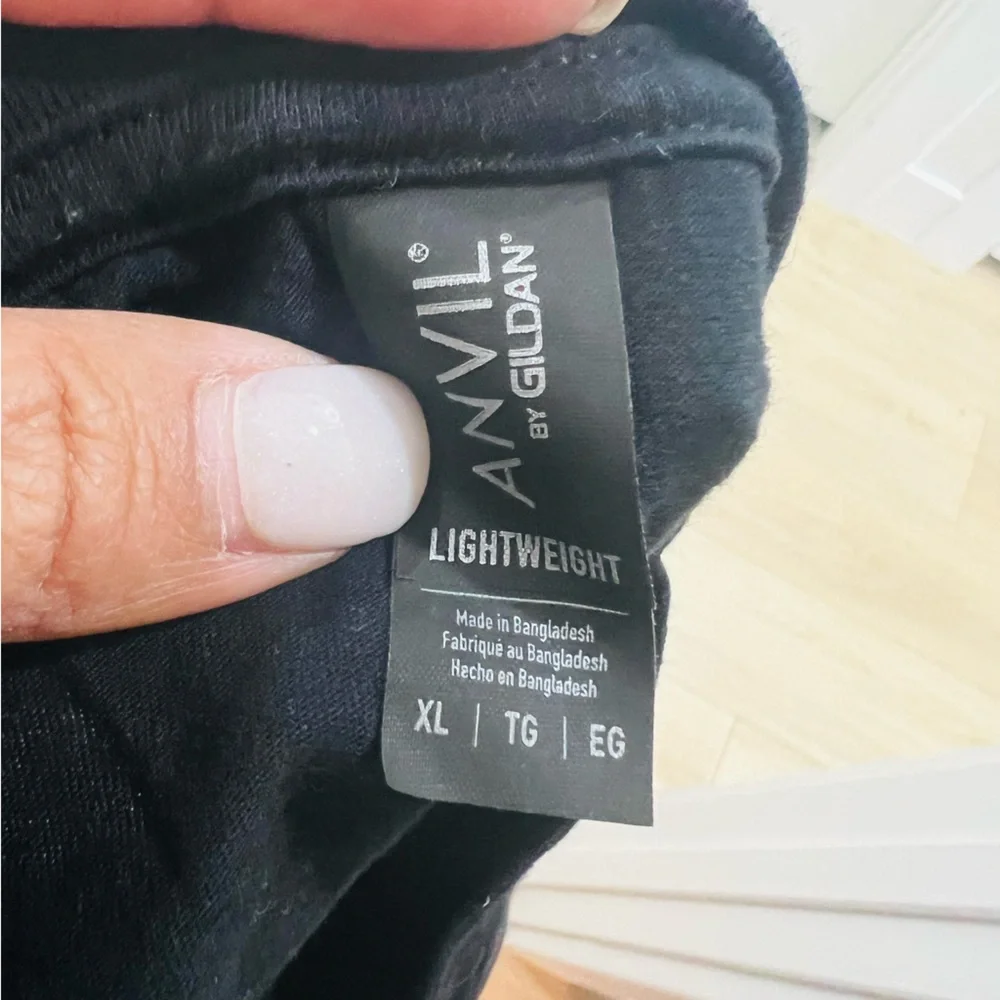 “Everything Is Fine” Oversized Tee - Picture 2 of 3